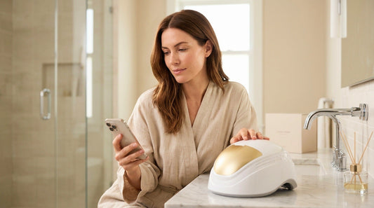 Folivia X laser hair growth helmet safety features and pre-session checklist