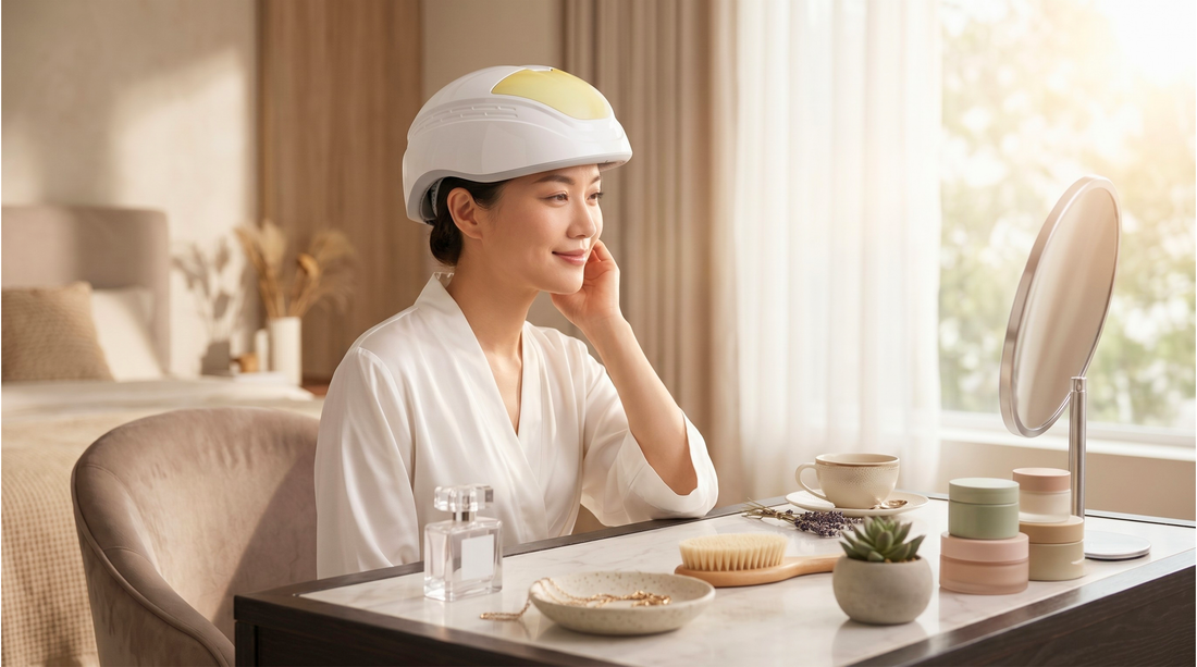 Women & Laser Caps: Is This Clinical Red Light Therapy Safe for Female Thinning and Postpartum Shedding?