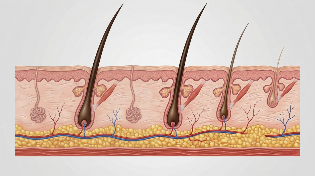 Why Is My Hair Thinning but Not Falling Out? Understanding Hair Miniaturization