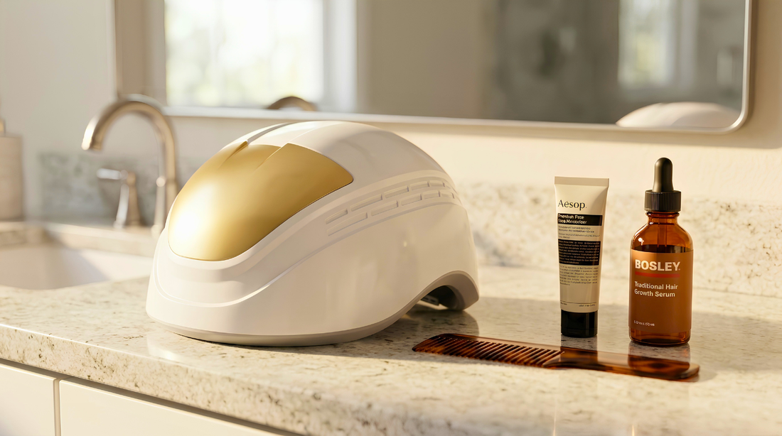 Laser Hair Growth Helmet vs. Minoxidil: Which Hair Loss Solution Fits Your Lifestyle?