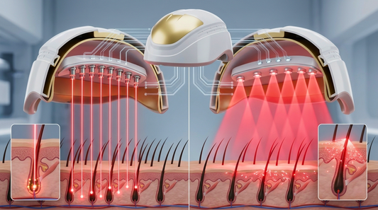 Laser vs LED Hair Growth Devices: Understanding The Technology Difference