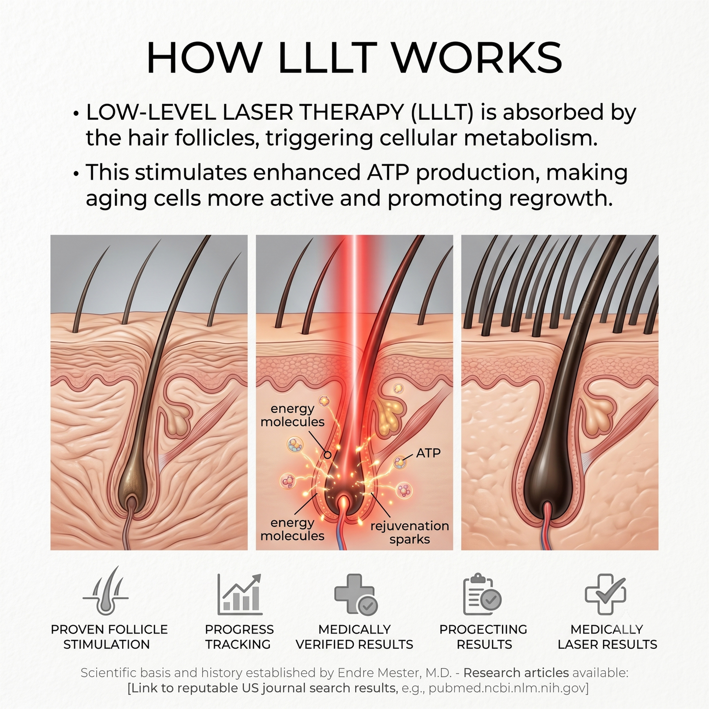 Folivia X Essential™ Hair Growth System – FDA-Cleared Laser Technology